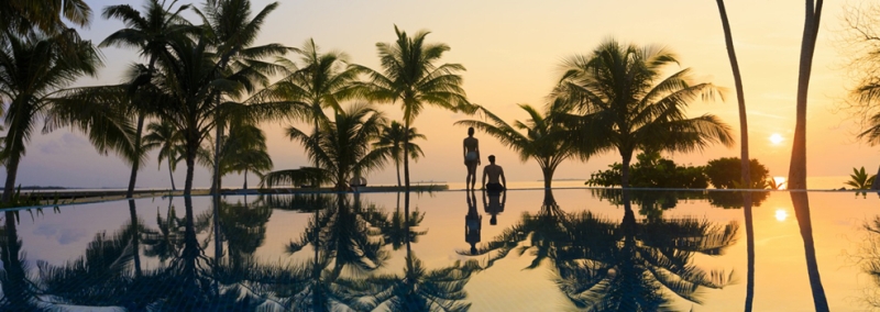 The Instagrammed Maldives is a paradise between the sky and the ocean