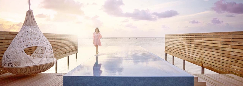 The Instagrammed Maldives is a paradise between the sky and the ocean